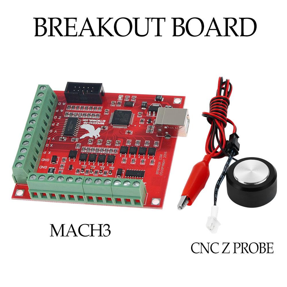 Mach3 Usb Cnc Controller 4 Axis 100Khz - Usongshine CNC Z 축 터치 프로브