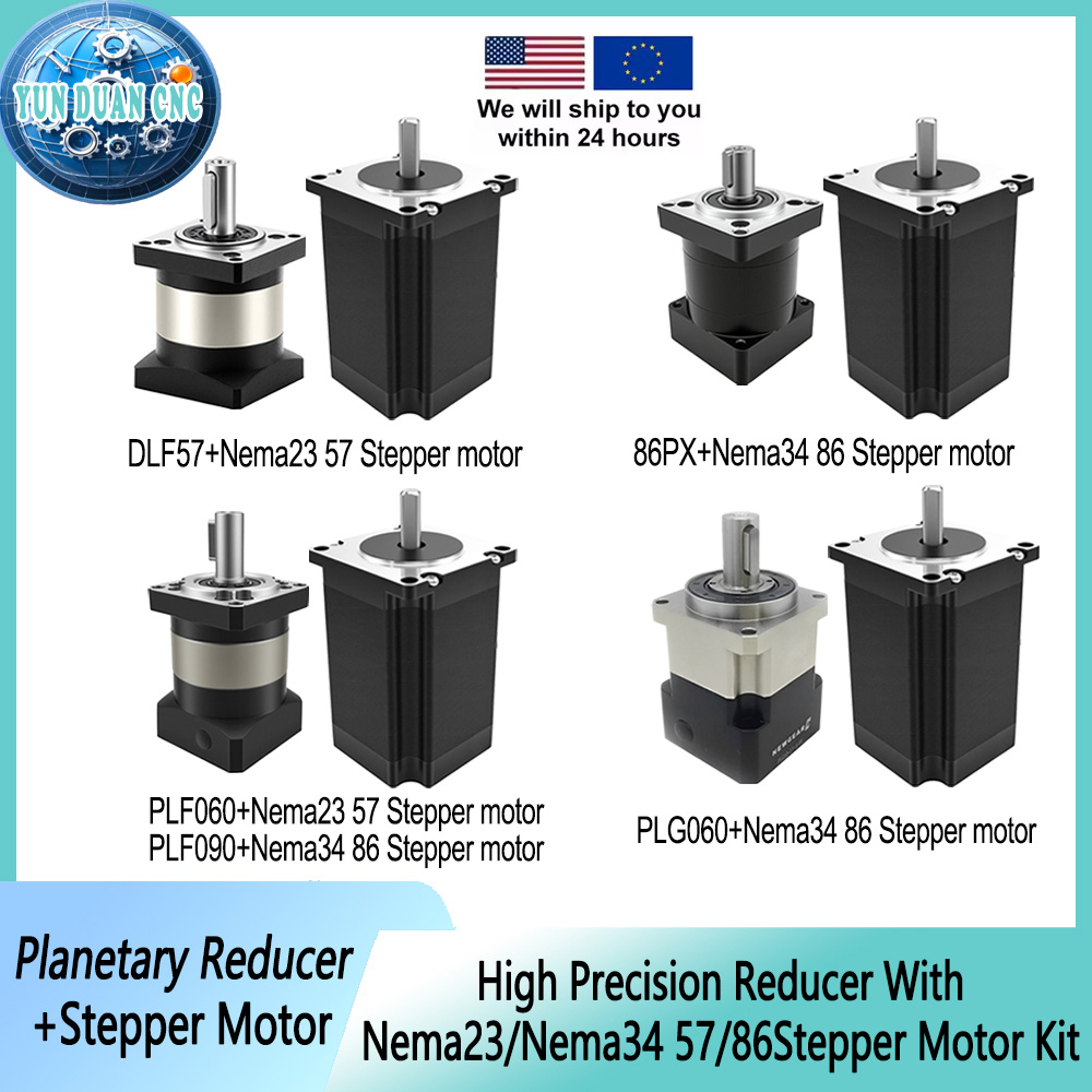 Planetary Gearbox Reducer Nema 23 34 - 유성 감속기 57/86mm 스테퍼 모터 키트