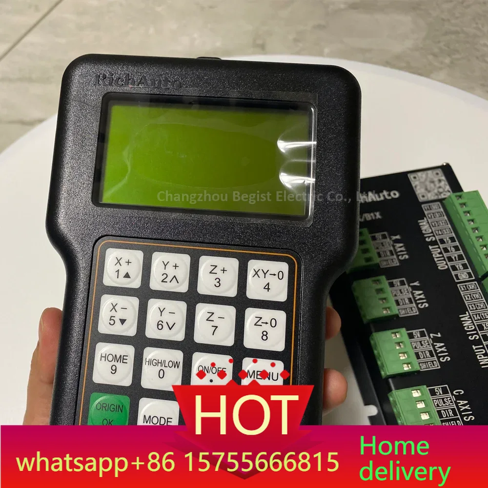 Richauto A11 Dsp Controller 3 Axis - 저렴한 CNC 밀링 조각기 Rich Auto
