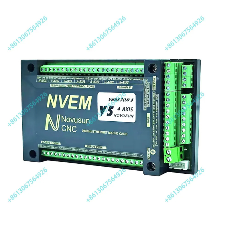 5 Axis Cnc Breakout Board Interface Mach3 - NVEM V5 Mach3 이더넷 인터페이스 모션