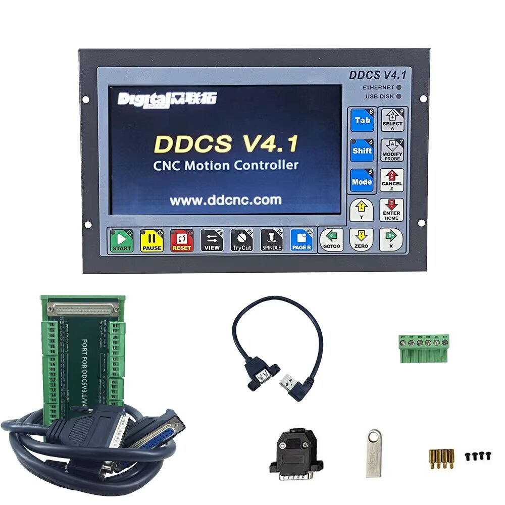 Ddcs V4.1 4 Axis Cnc Offline Controller - DDCS V4.1 독립형 모션 컨트롤러 오프라인