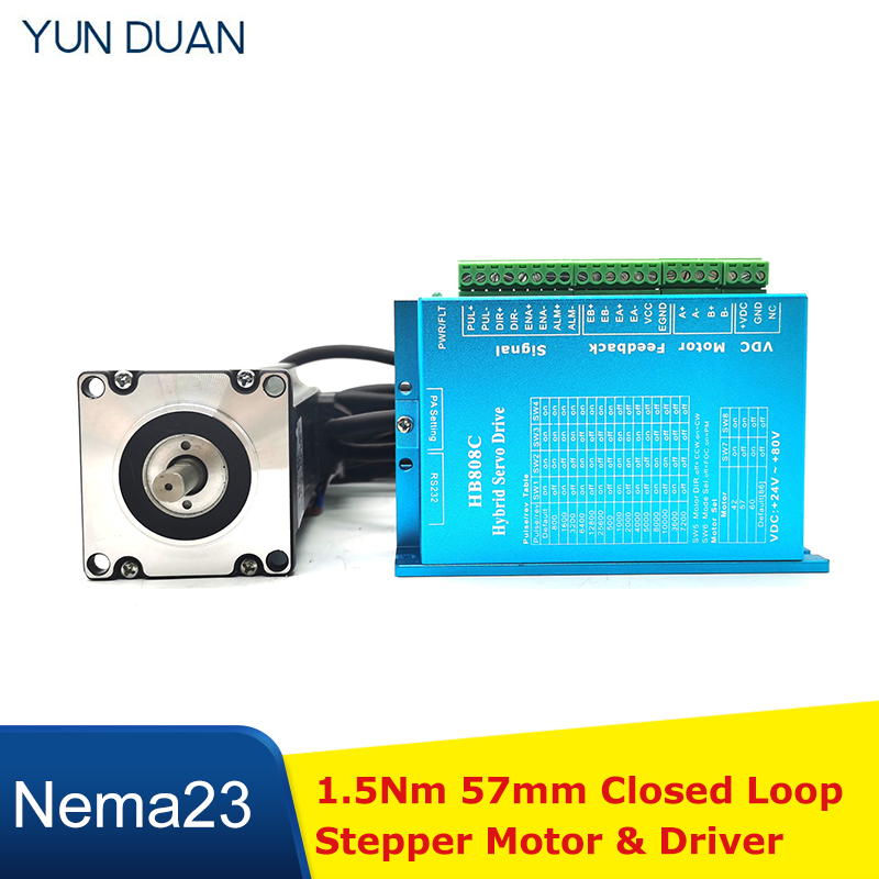 Nema 23 Closed Loop Stepper Motor Driver Kit - 1.5Nm 폐쇄 루프 스테퍼 모터 드라이버