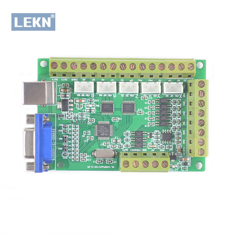 5 Axis Cnc Breakout Board Interface Mach3 - MACH3 브레이크아웃 보드, USB 포트, 100khz