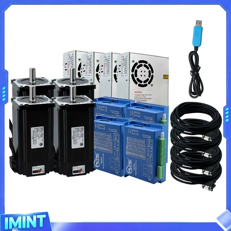 4축 네마 34 폐쇄 루프 스테퍼 모터 키트 4.5Nm - Hybrid Servo Driver Nema 34 8.5Nm 리뷰 및 가격