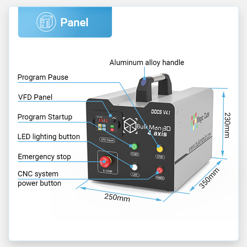 BulkMan3D DDCS V4.1 MPG 핸드휠이 포 - Ddcs V4.1 4 Axis Cnc Offline Controller 리뷰 및 가격