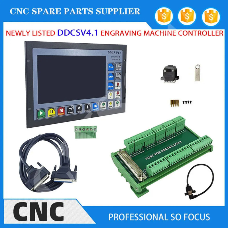 최신 DDCSV3.1 업그레이드 DDCS V4.1 3/ - Ddcs V4.1 4 Axis Cnc Offline Controller 리뷰 및 가격