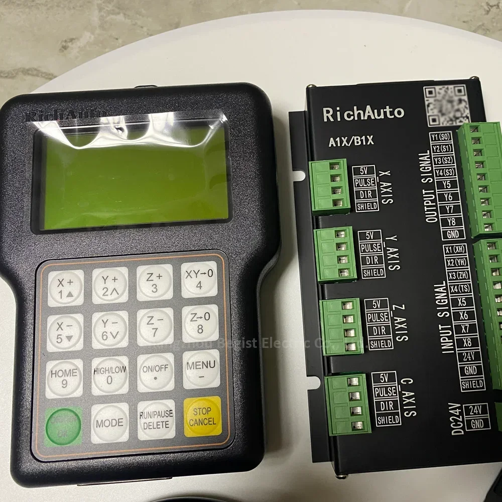 저렴한 CNC 밀링 조각기 Rich Auto a11 D - Richauto A11 Dsp Controller 3 Axis 리뷰 및 가격