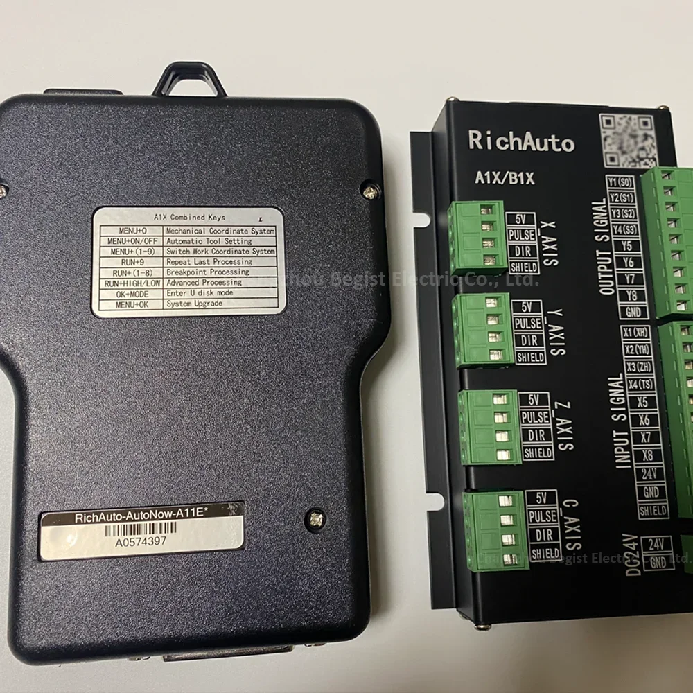저렴한 CNC 밀링 조각기 Rich Auto a11 D - Richauto A11 Dsp Controller 3 Axis 리뷰 및 가격