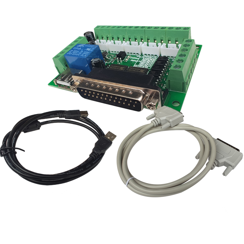 1세트 5축 CNC 인터페이스 어댑터 브레이크아웃 보드 - 5 Axis Cnc Breakout Board Interface Mach3 리뷰 및 가격