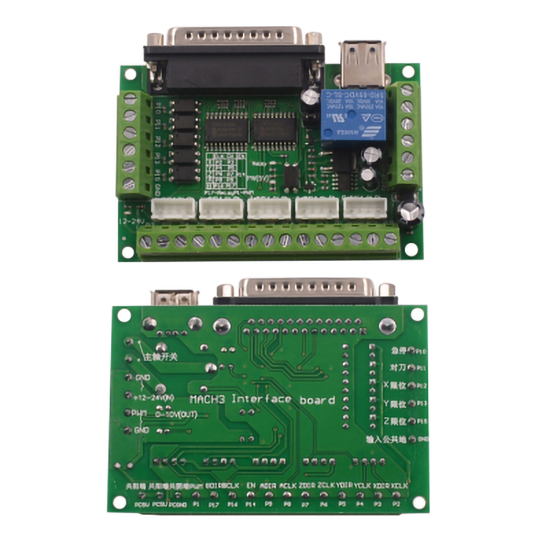 1세트 5축 CNC 인터페이스 어댑터 브레이크아웃 보드 - 5 Axis Cnc Breakout Board Interface Mach3 리뷰 및 가격
