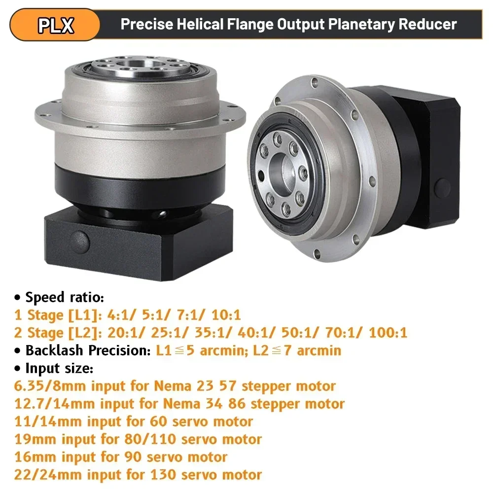 원형 플랜지 헬리컬 기어 유성 감속기 백래시, 3 ≤  - Planetary Gearbox Reducer Nema 23 34 리뷰 및 가격