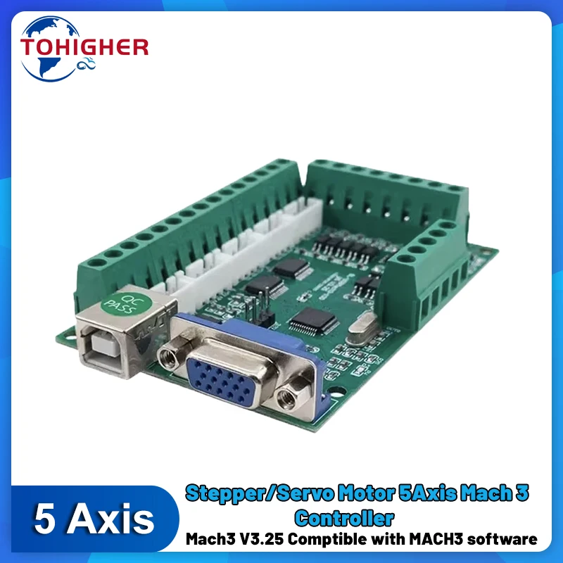 5 축 인터페이스 보드 Mach3 브레이크 아웃 보드  - 5 Axis Cnc Breakout Board Interface Mach3 리뷰 및 가격