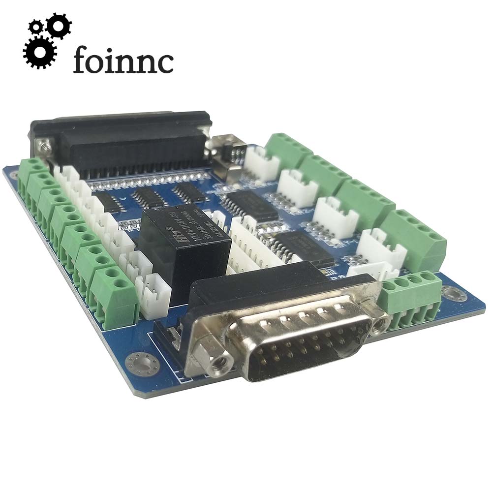 조각 기계용 CNC 브레이크 아웃 컨트롤러 보드, 스테 - 5 Axis Cnc Breakout Board Interface Mach3 리뷰 및 가격