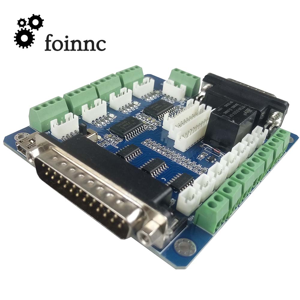 조각 기계용 CNC 브레이크 아웃 컨트롤러 보드, 스테 - 5 Axis Cnc Breakout Board Interface Mach3 리뷰 및 가격