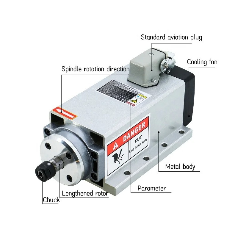 밀링머신 스핀들 모터 2.2kw 220v 380v 24 - Er20 Collet Chuck Spindle Motor 220V 리뷰 및 가격