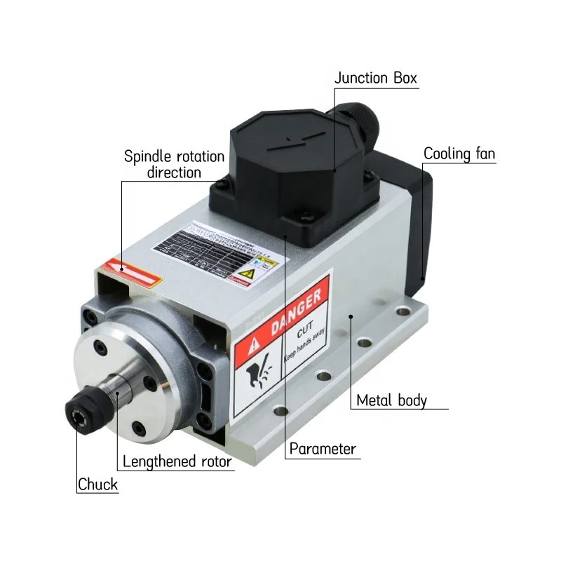 밀링머신 스핀들 모터 2.2kw 220v 380v 24 - Er20 Collet Chuck Spindle Motor 220V 리뷰 및 가격