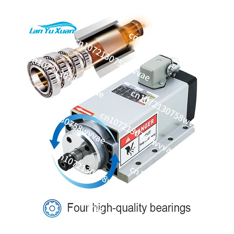 1.5KW 110V CNC 공냉식 스핀들 키트 사각형  - Air Cooled 1.5Kw Spindle Motor Inverter 110V 리뷰 및 가격