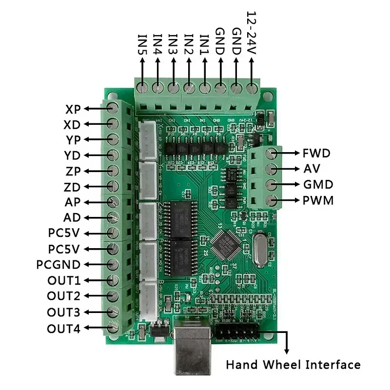 CNC 5축 Mach3 인터페이스 보드 브레이크아웃 보 - 5 Axis Cnc Breakout Board Interface Mach3 리뷰 및 가격
