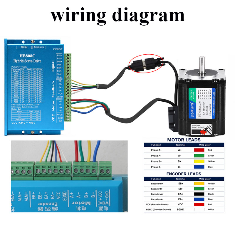 1.2N.m Nema23 폐쇄 루프 스테퍼 모터 57H - Nema 23 Closed Loop Stepper Motor Driver Kit 리뷰 및 가격