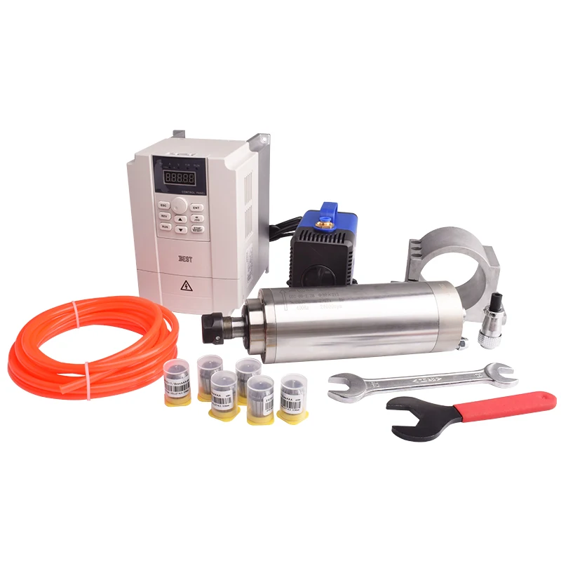 저렴한 가격 고속 GDZ 스핀들 및 VFD 인버터 2. - 2.2Kw Water Cooled Spindle Kit Vfd 리뷰 및 가격