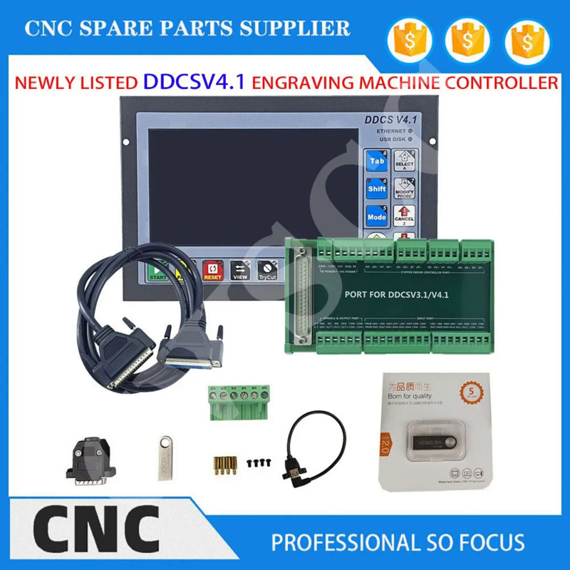 3/4 축 독립 오프라인 공작 기계, 조각 및 밀링 C - Ddcs V4.1 4 Axis Cnc Offline Controller 리뷰 및 가격