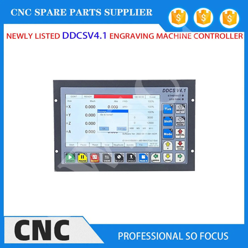 3/4 축 독립 오프라인 공작 기계, 조각 및 밀링 C - Ddcs V4.1 4 Axis Cnc Offline Controller 리뷰 및 가격