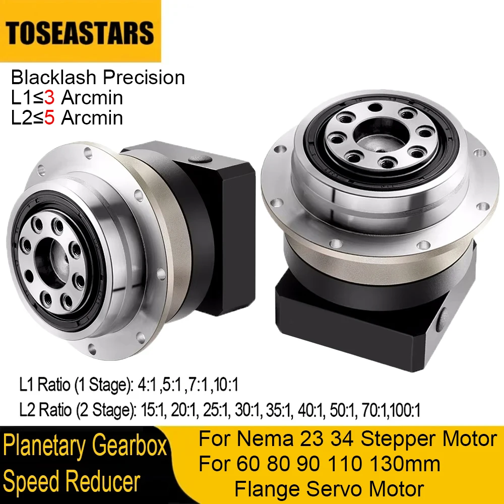 Nema 23 34 스테퍼 모터 60 80 90 110 - Planetary Gearbox Reducer Nema 23 34 리뷰 및 가격