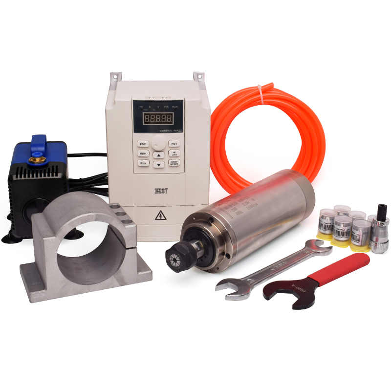 저렴한 가격 고속 GDZ 2.2kw 24000rpm 4 - 2.2Kw Water Cooled Spindle Kit Vfd 리뷰 및 가격