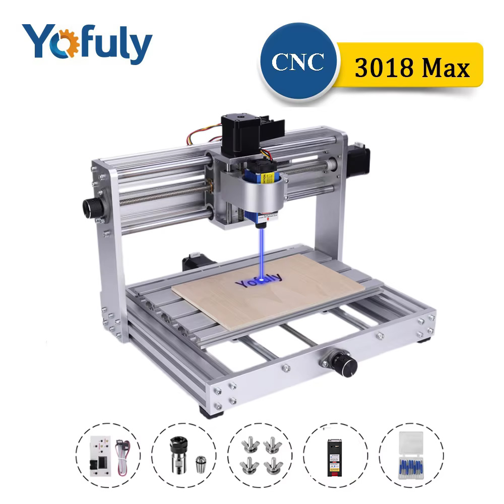 200w 스핀들과 CNC 3018 최대 금속 조각 기계 - Cnc 3018 Pro Max Metal 리뷰 및 가격