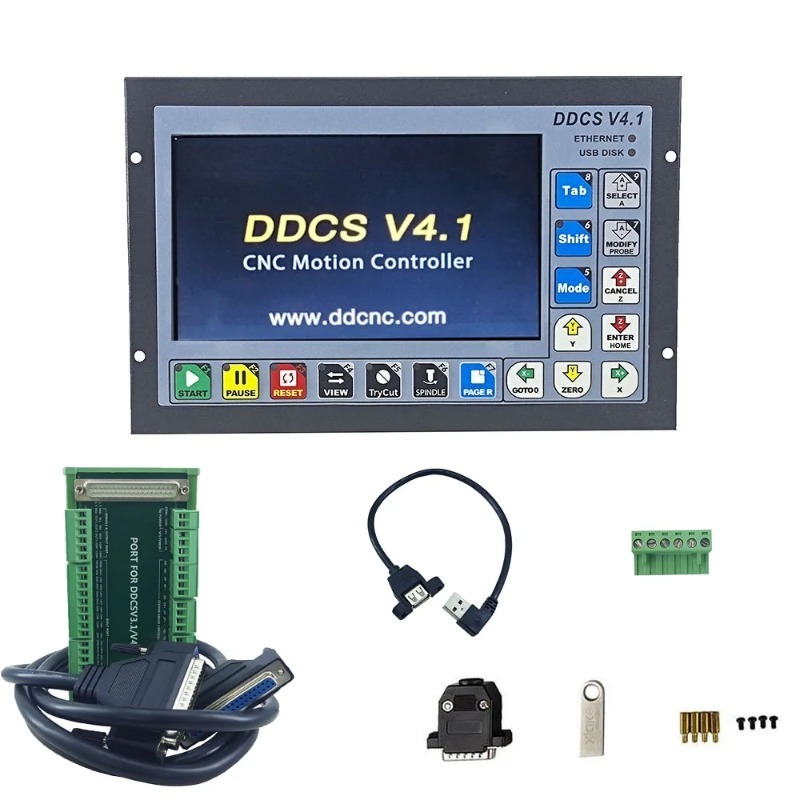 DDCS V4.1 독립형 모션 컨트롤러 오프라인 컨트롤 - Ddcs V4.1 4 Axis Cnc Offline Controller 리뷰 및 가격