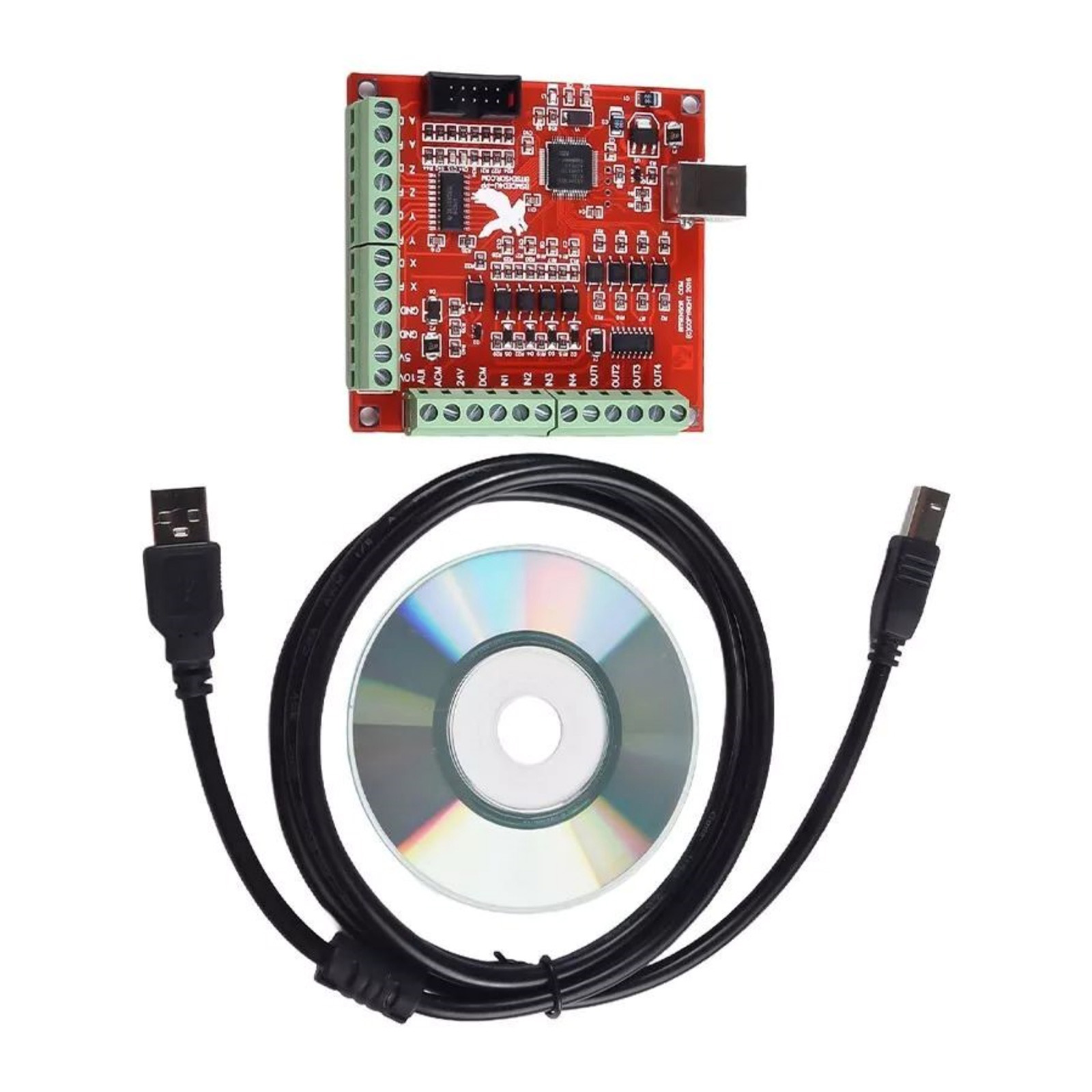USB CNC 4축 모션 제어 카드 플러그 앤 플레이  - Mach3 Usb Cnc Controller 4 Axis 100Khz 리뷰 및 가격