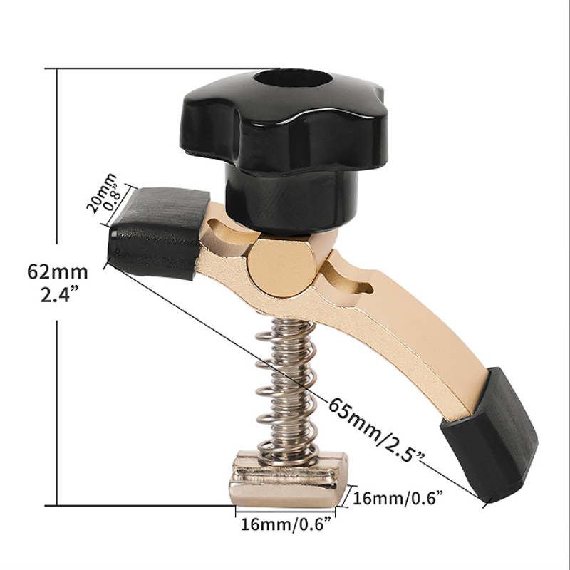 2/4PCS 목공 및 금속 가공용 미니 홀드 다운 클램 - Cnc 3018 Pro Max Metal 리뷰 및 가격