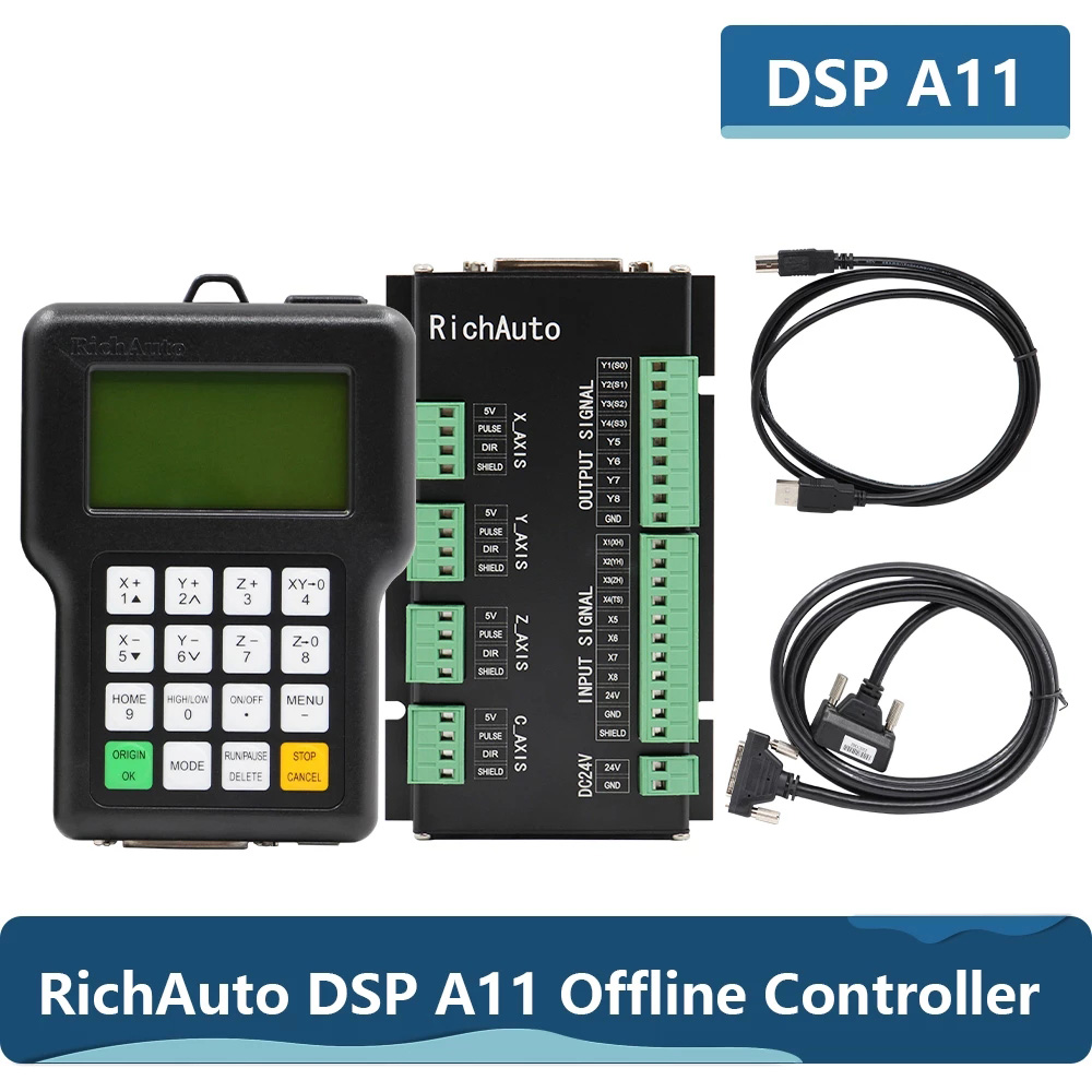 RichAuto DSP A11 CNC 컨트롤러, A11 - Richauto A11 Dsp Controller 3 Axis 리뷰 및 가격