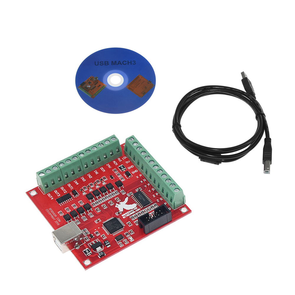 브레이크아웃 보드 CNC USB MACH3 4축 컨트롤 - Mach3 Usb Cnc Controller 4 Axis 100Khz 리뷰 및 가격